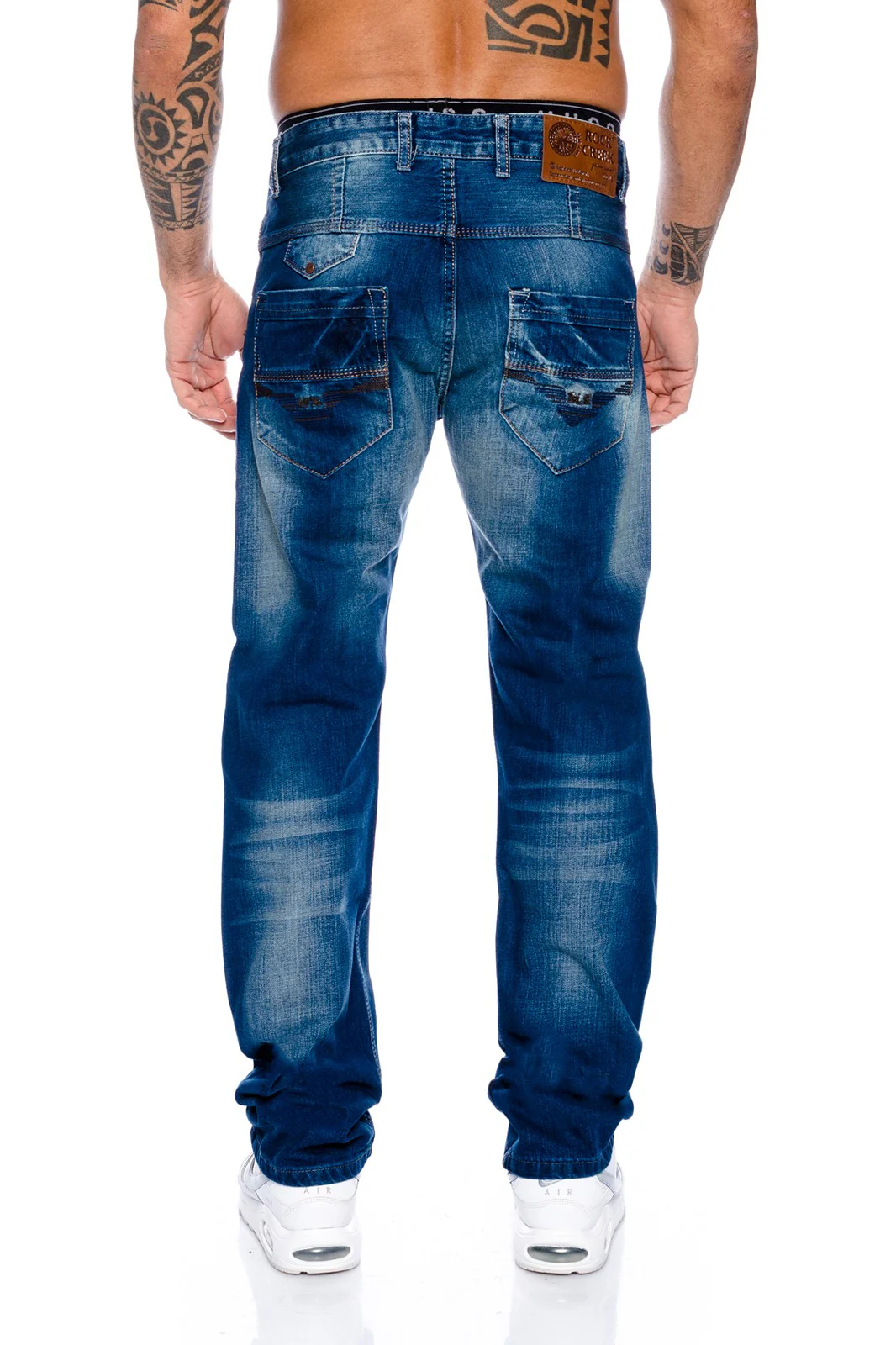 Rock Creek Herren Jeans Comfort Fit Blau RC-2038 - Image 3