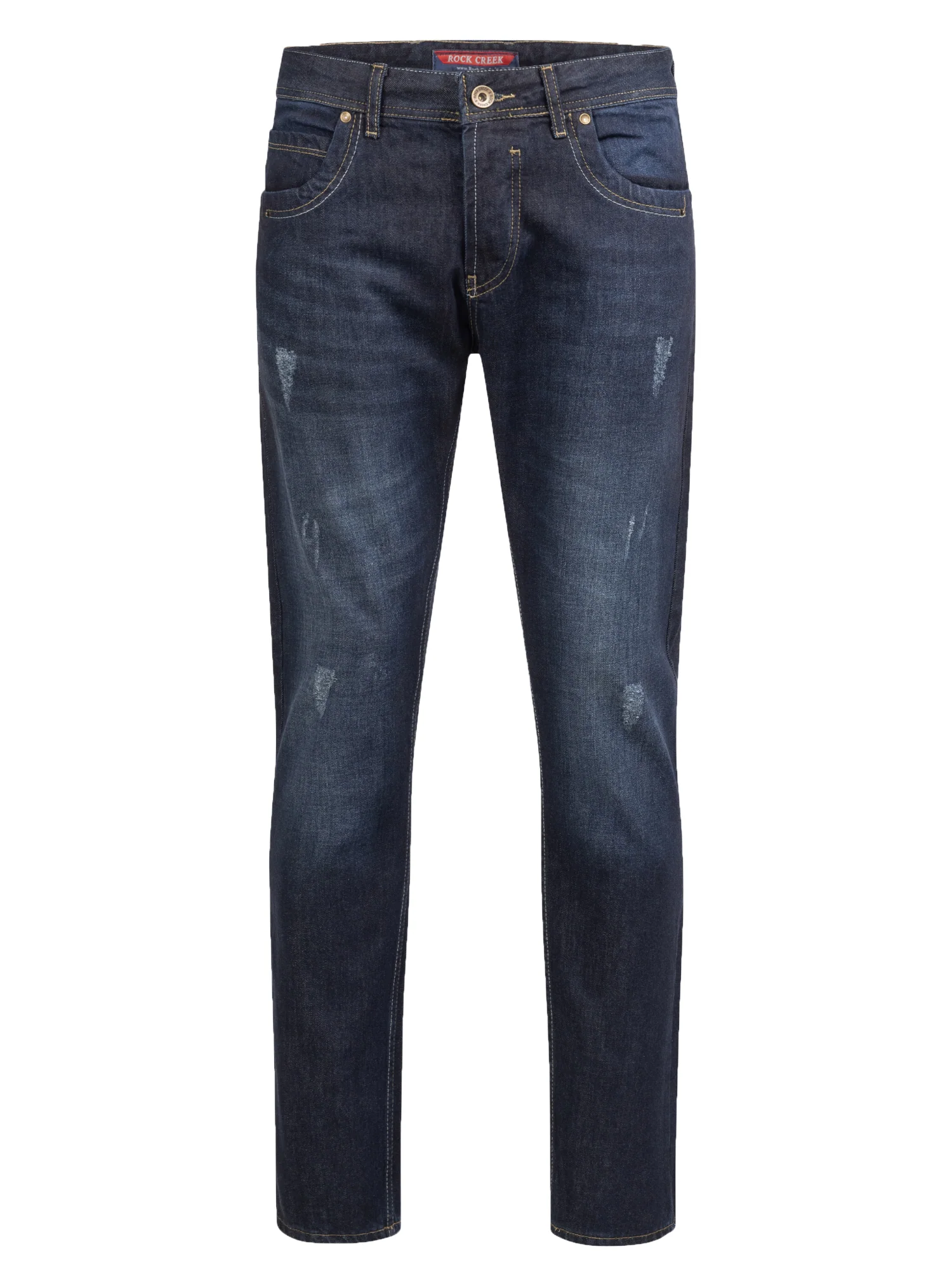 Rock Creek Herren Jeans Comfort Fit Dunkelblau RC-2066 - Image 5