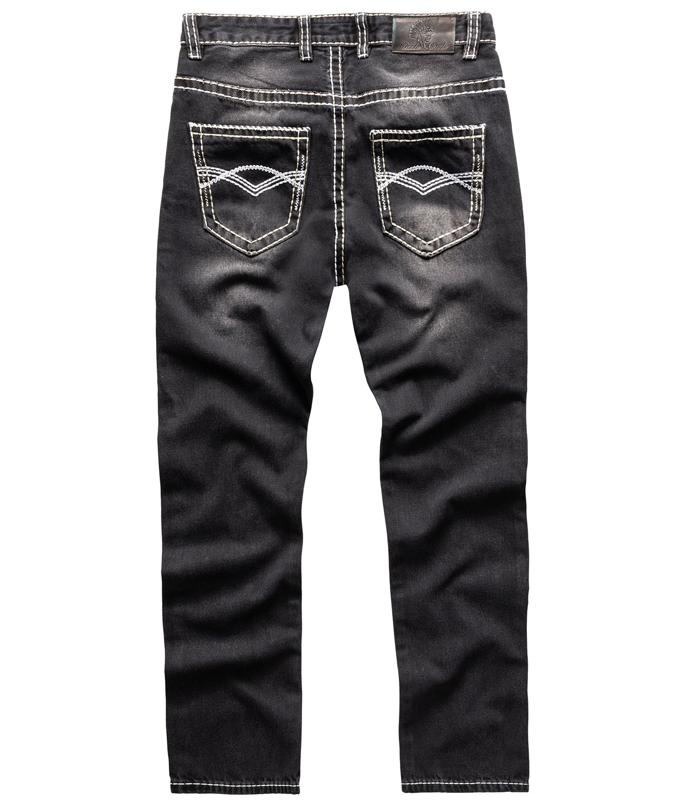 Rock Creek Herren Jeans Comfort Fit Dunkelgrau RC-2169 - Image 6