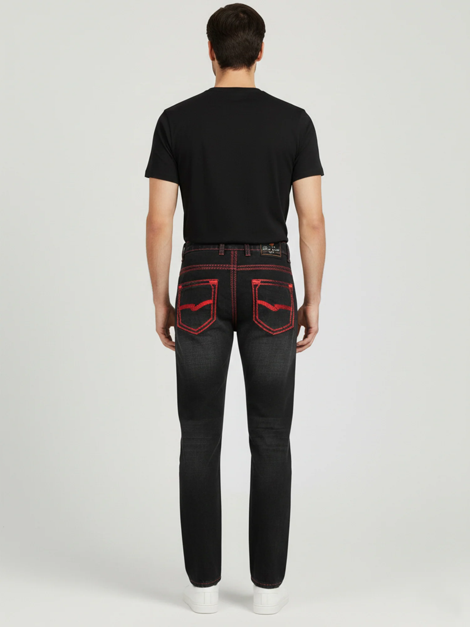 Rock Creek Herren Jeans Comfort Fit Schwarz RC-2092 - Image 6