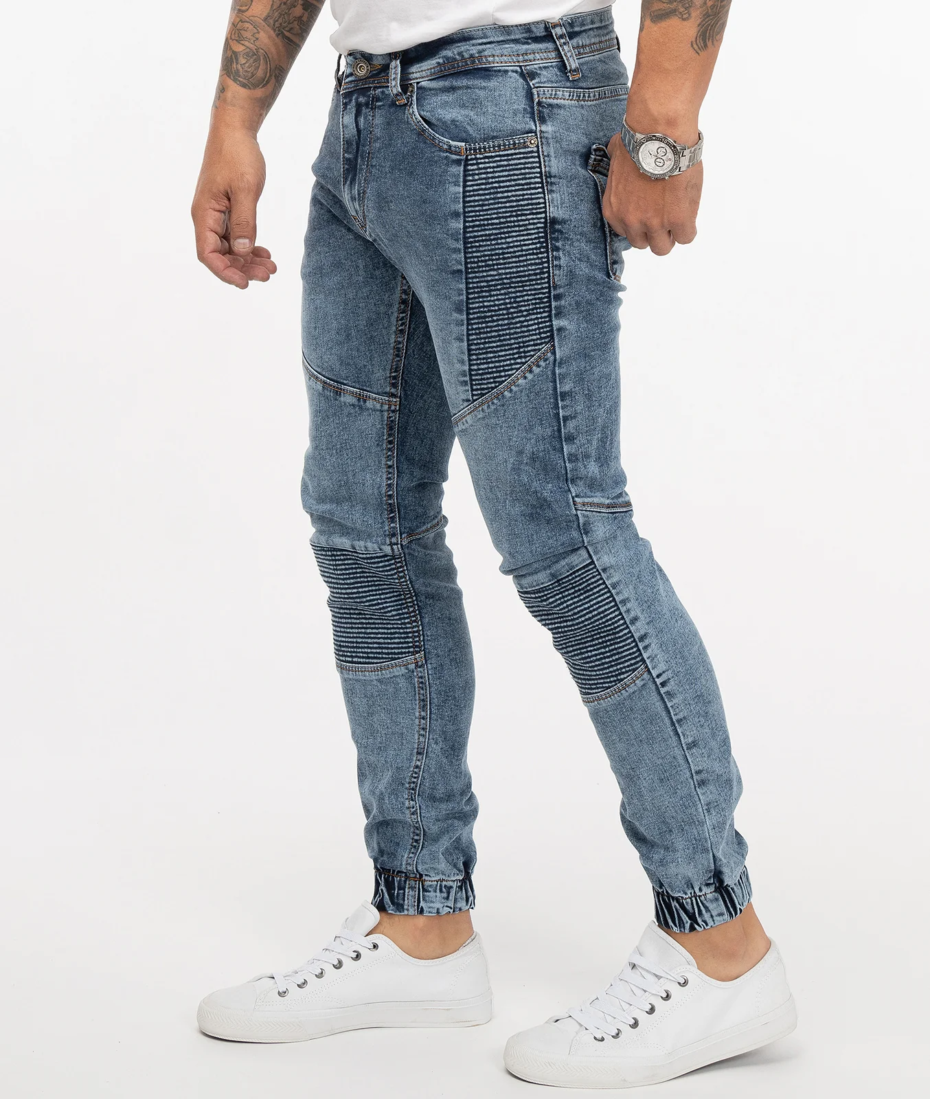 Rock Creek Herren Jeans Jogger-Style RC-2182 - Image 2