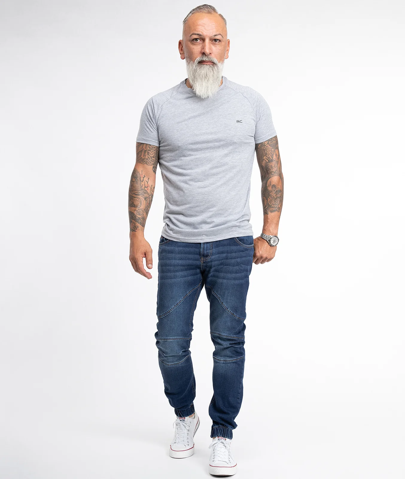 Rock Creek Herren Jeans Jogger-Style RC-2183 - Image 4
