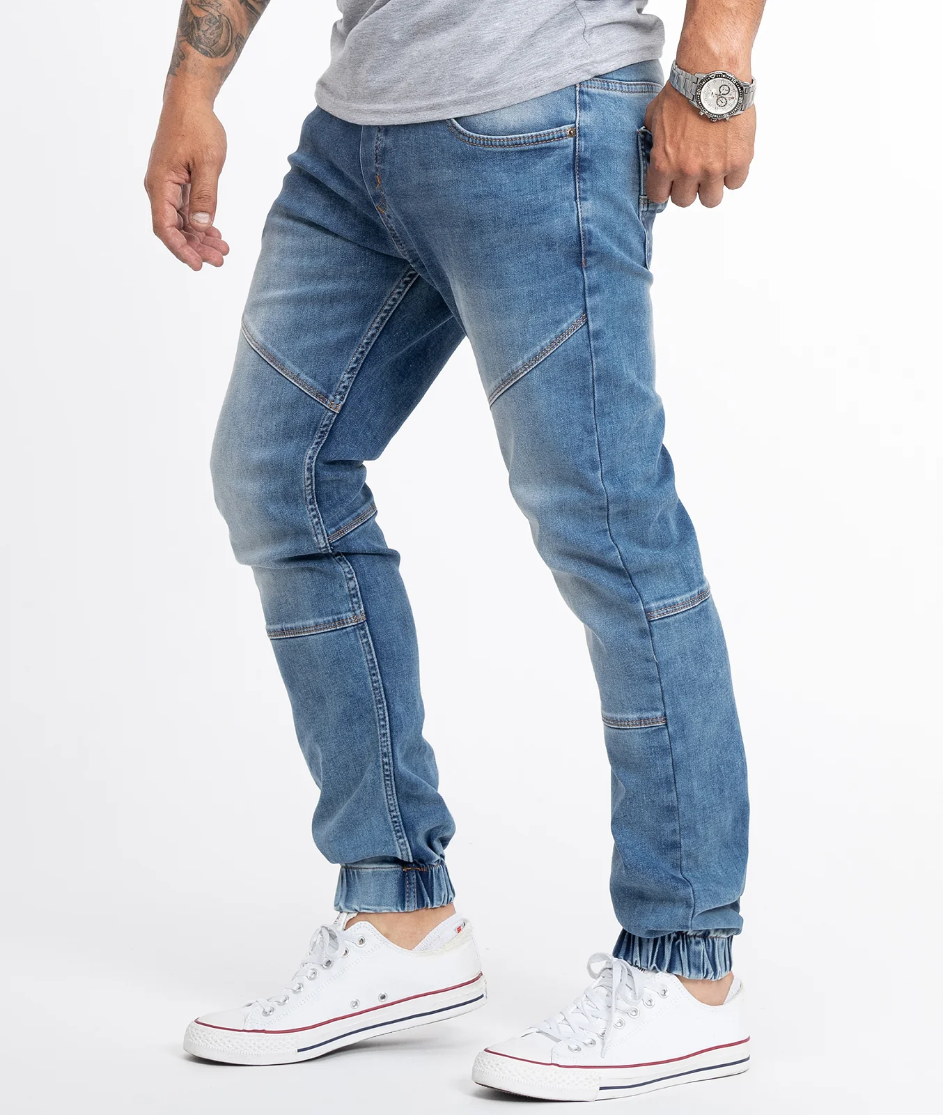 Rock Creek Herren Jeans Jogger-Style RC-2184 - Image 2