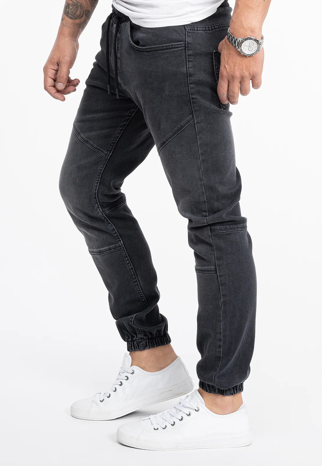 Rock Creek Herren Jeans Jogger-Style RC-2190 - Image 2