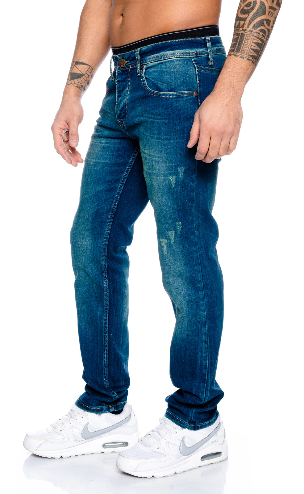 Rock Creek Herren Jeans Regular Fit Blau RC-2100 - Image 2