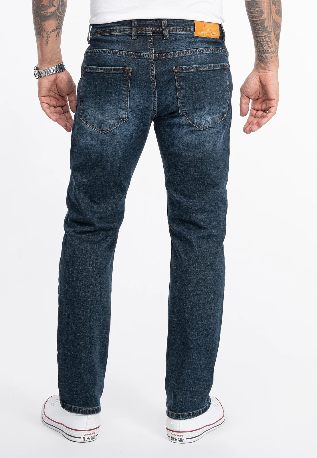 Rock Creek Herren Jeans Regular Fit Blau RC-2279 - Image 3