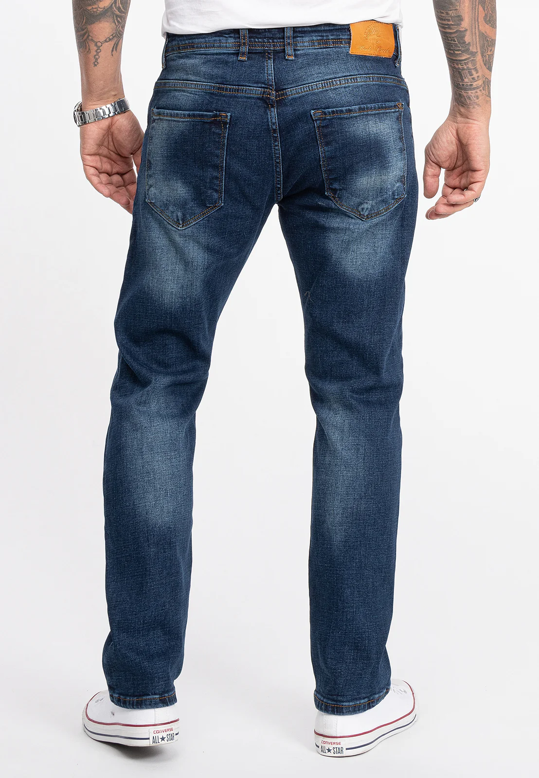 Rock Creek Herren Jeans Regular Fit Blau RC-2281 - Image 3