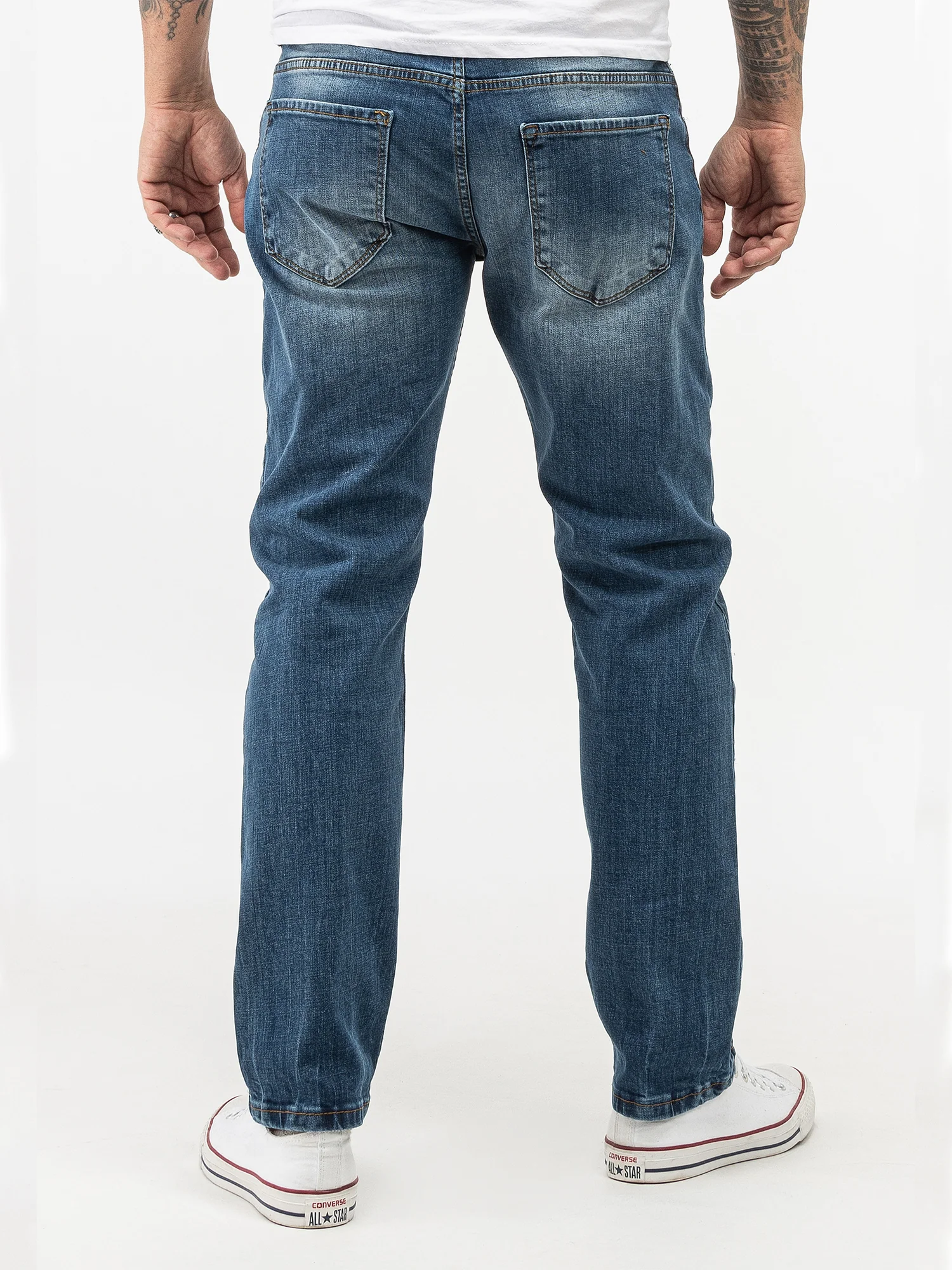 Rock Creek Herren Jeans Regular Fit Blau RC-2282 - Image 3