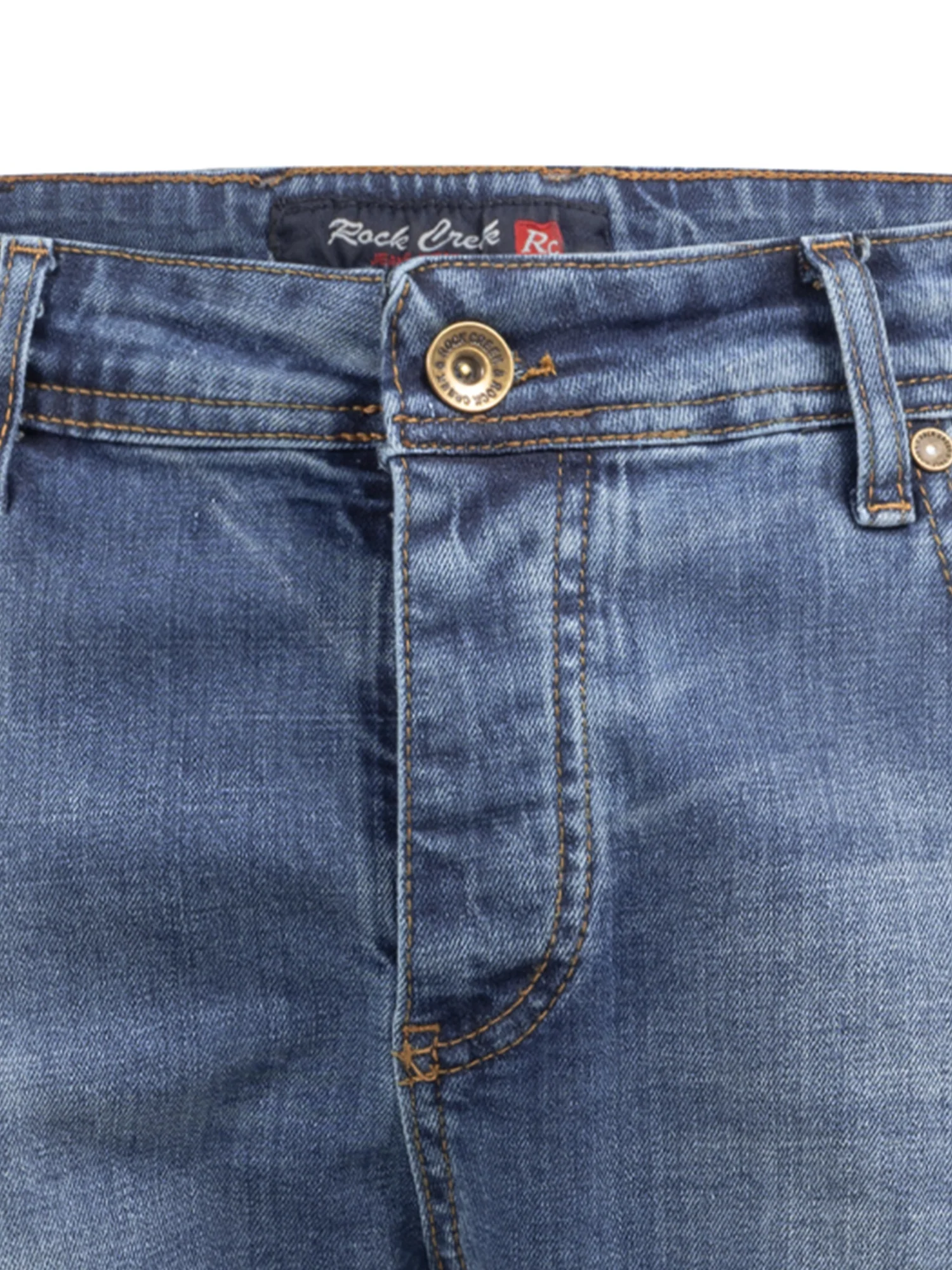 Rock Creek Herren Jeans Regular Fit Blau RC-2282 - Image 6