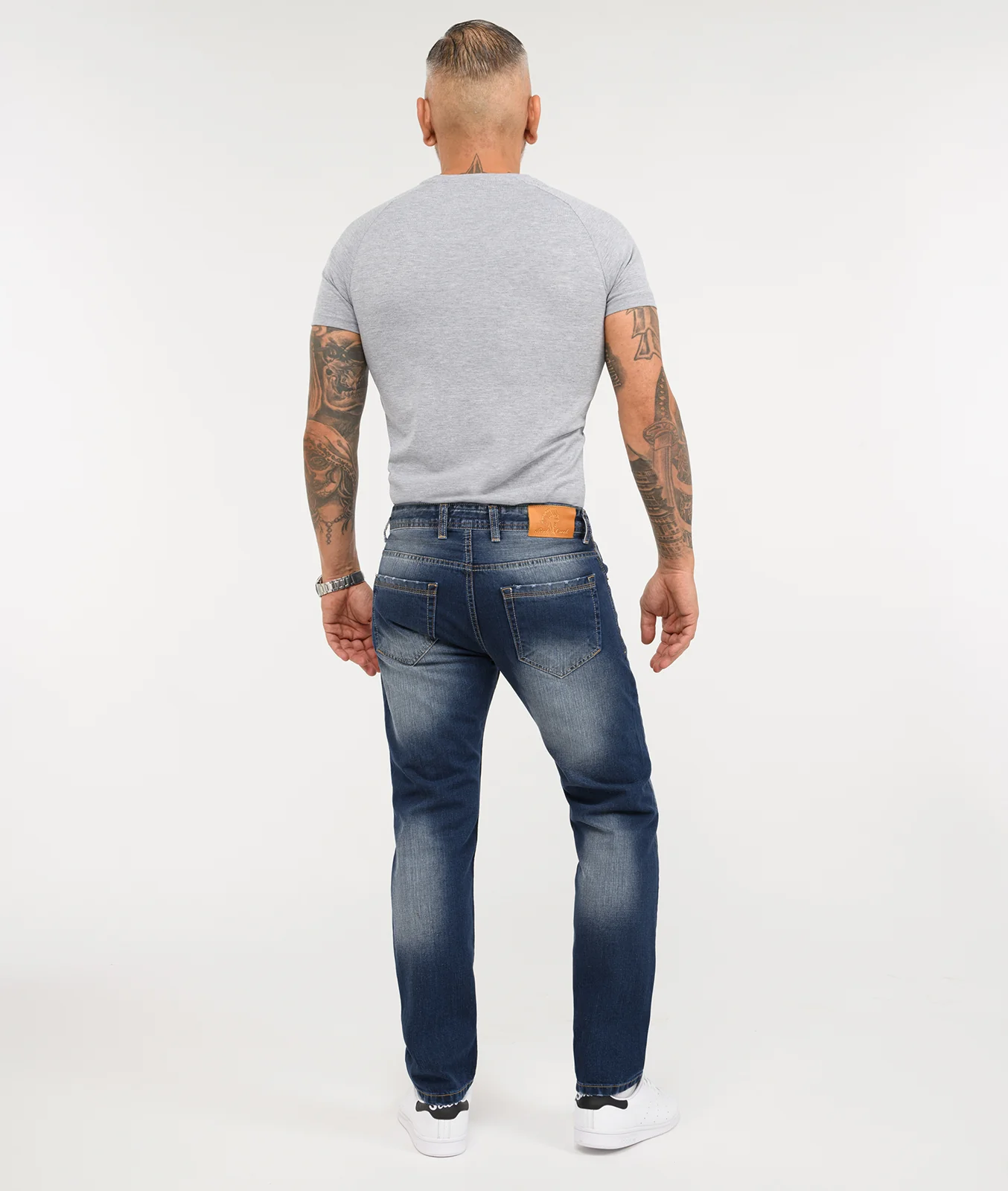Rock Creek Herren Jeans Regular Fit Blau RC-2343 - Image 5