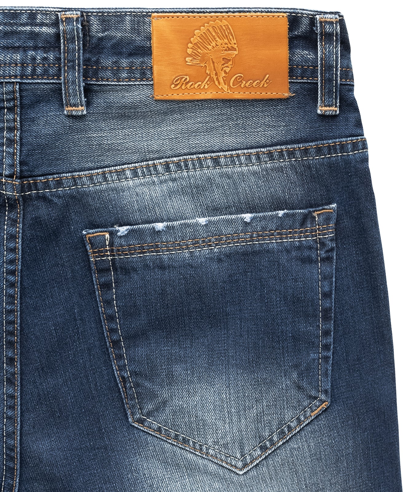 Rock Creek Herren Jeans Regular Fit Blau RC-2343 - Image 8