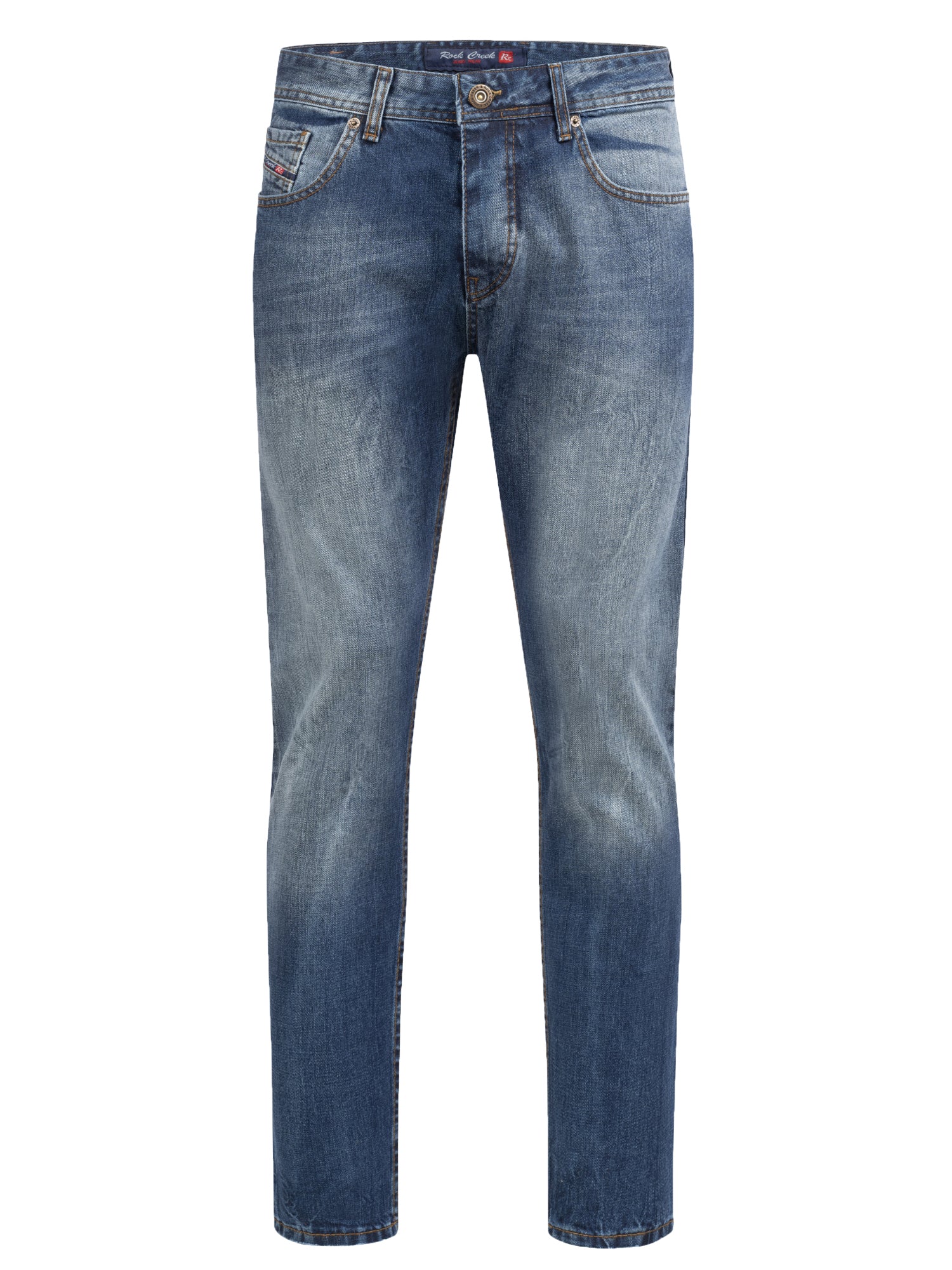 Rock Creek Herren Jeans Regular Fit Blau RC-2357 - Image 10