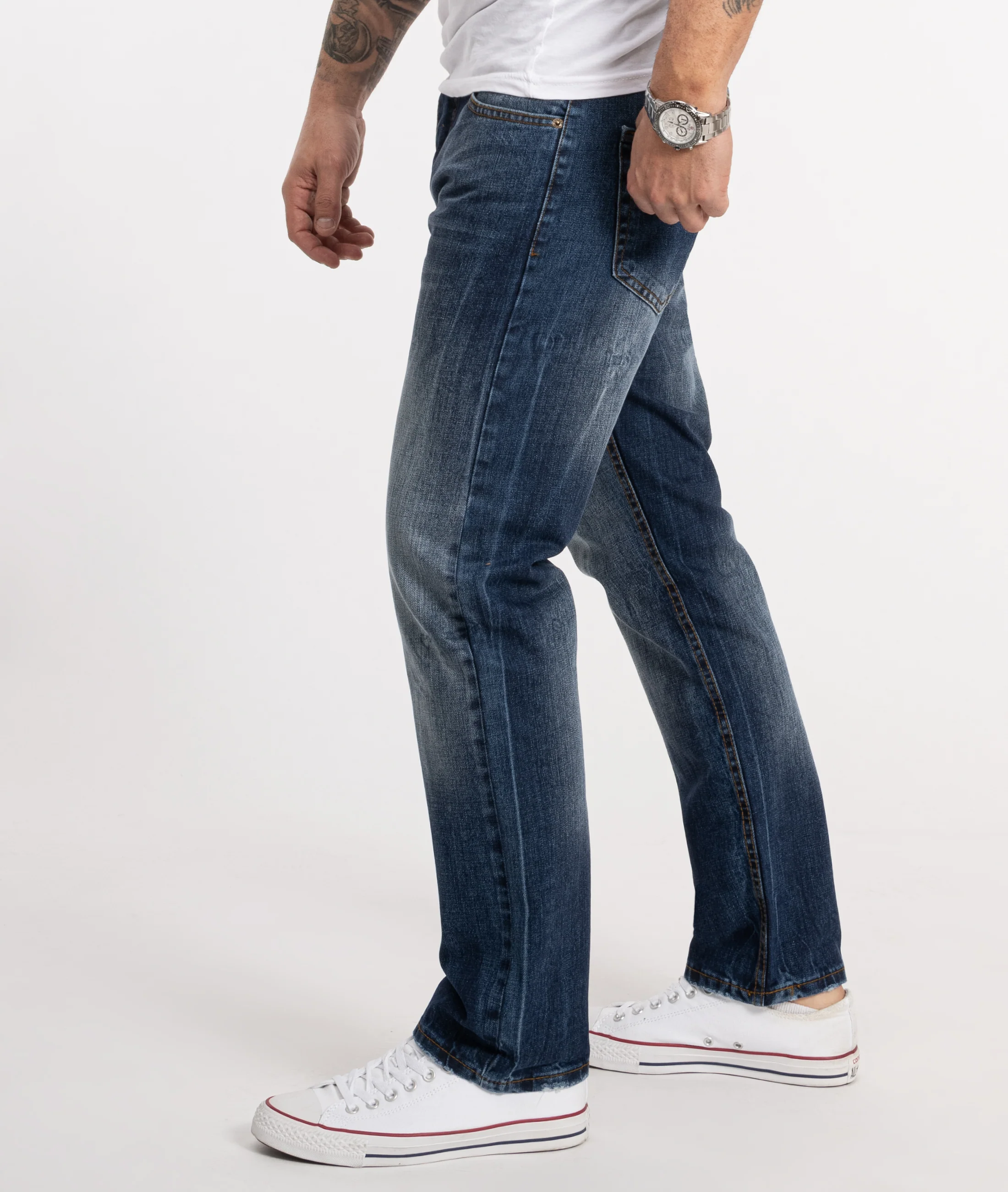Rock Creek Herren Jeans Regular Fit Blau RC-2357 - Image 2