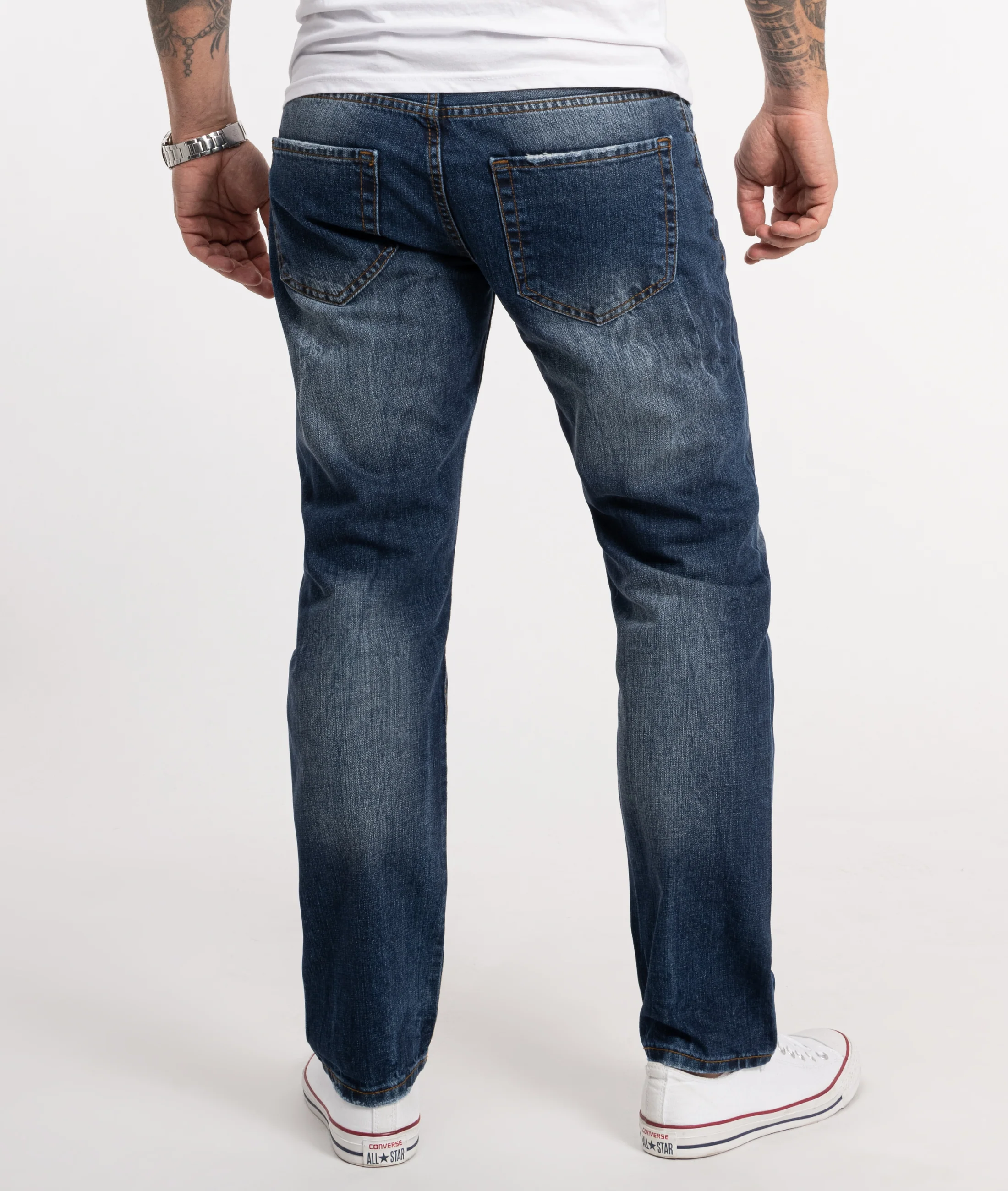 Rock Creek Herren Jeans Regular Fit Blau RC-2357 - Image 3