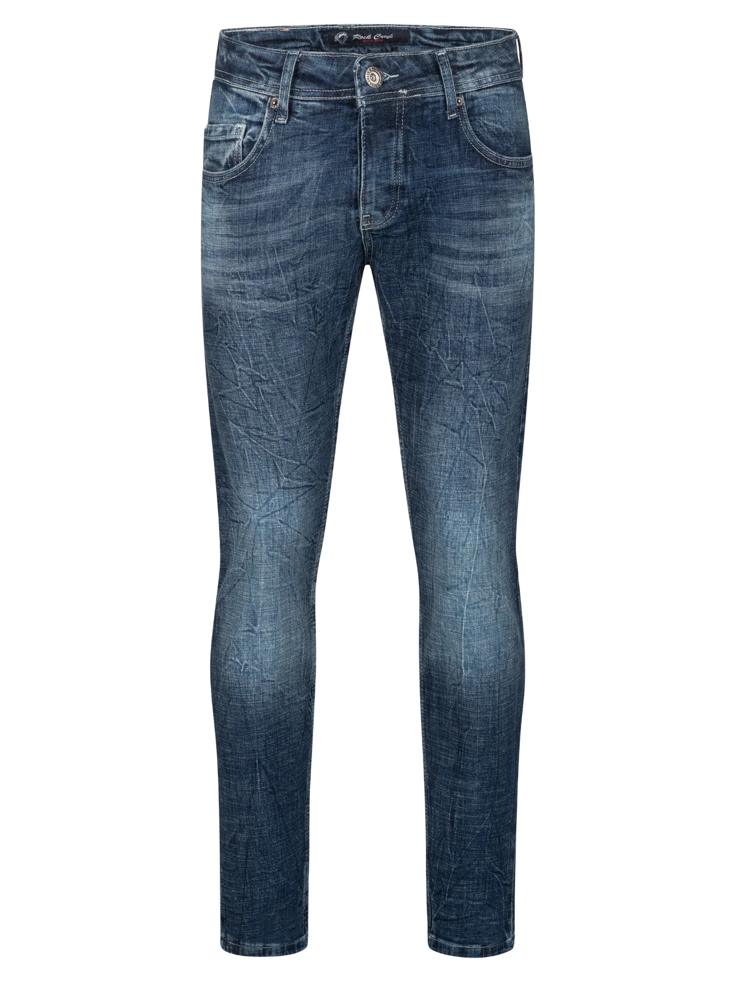 Rock Creek Herren Jeans Regular Fit Blau RC-2408 - Image 5