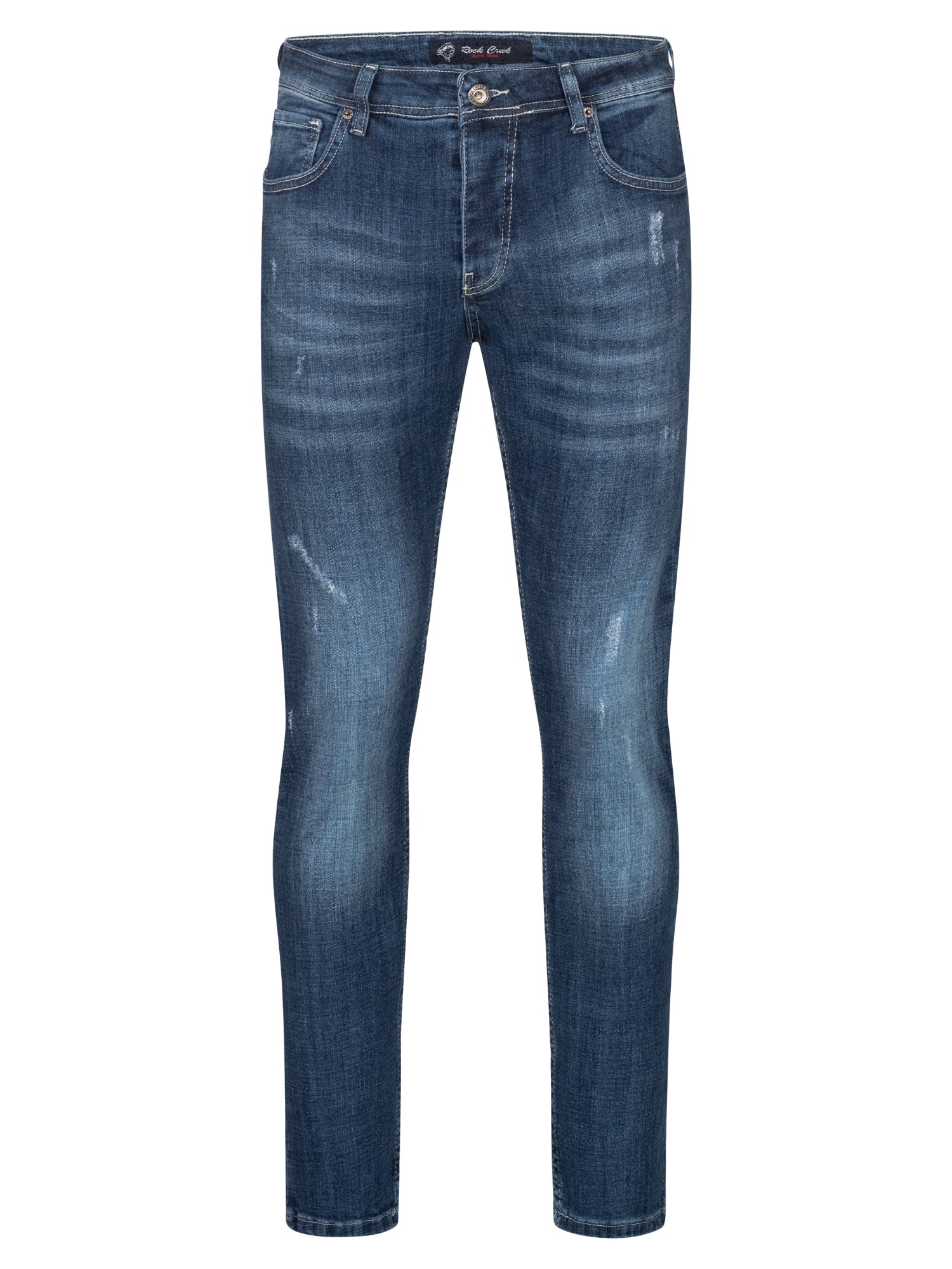 Rock Creek Herren Jeans Regular Fit Blau RC-2410 - Image 5