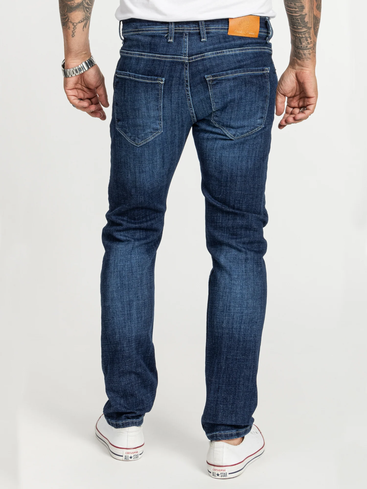 Rock Creek Herren Jeans Regular Fit Blau RC-2411 - Image 3