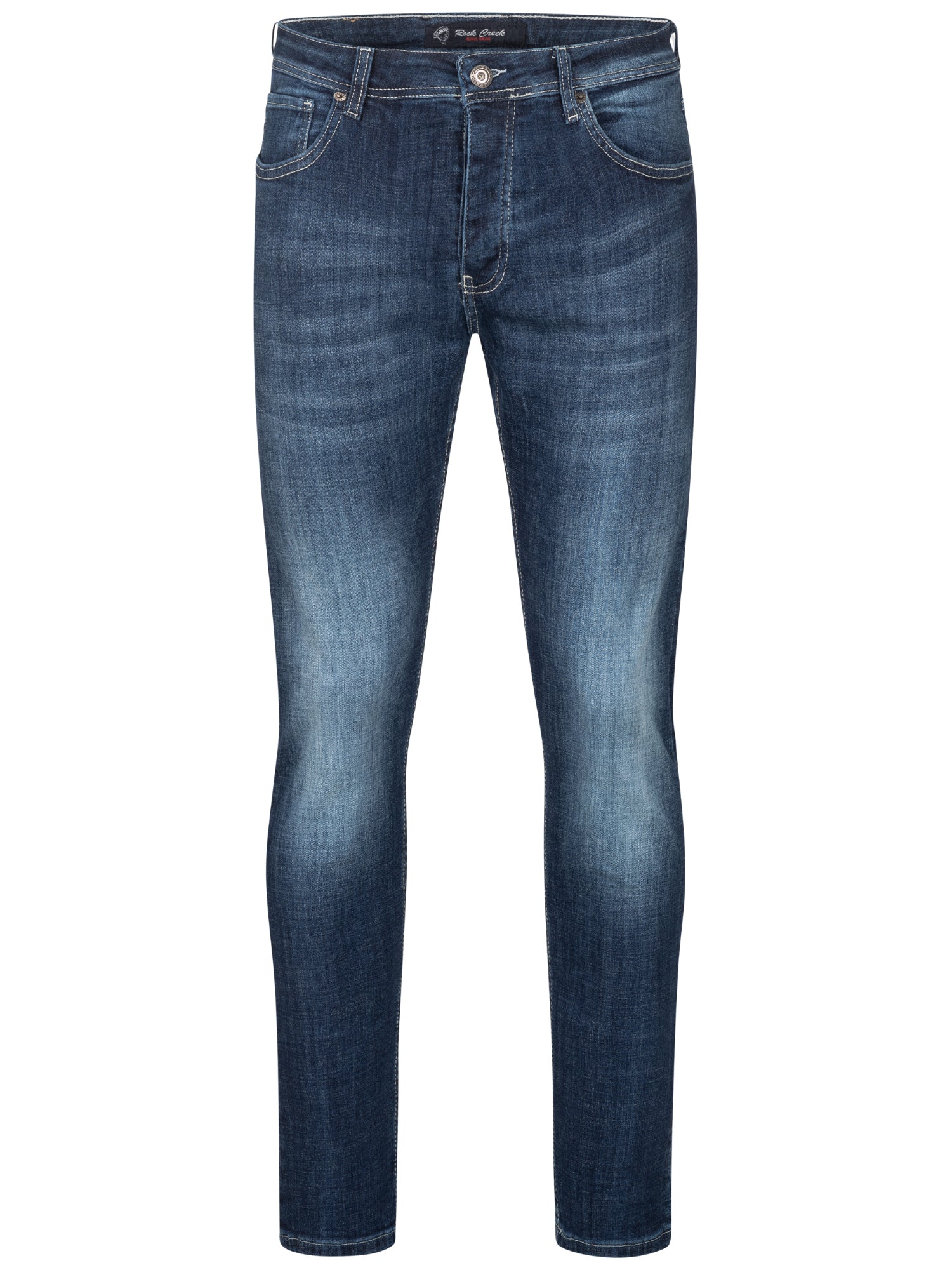 Rock Creek Herren Jeans Regular Fit Blau RC-2411 - Image 5