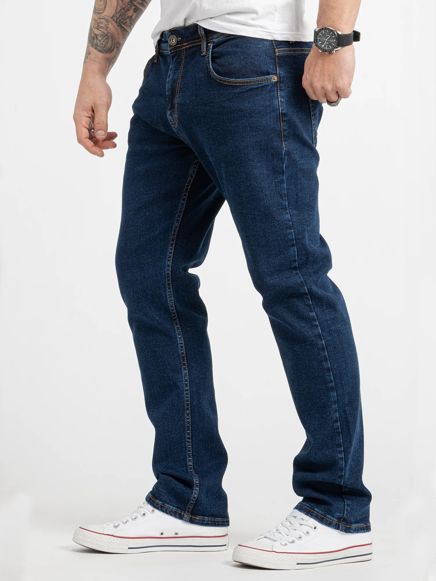 Rock Creek Herren Jeans Regular Fit Blau RC-2414 - Image 2
