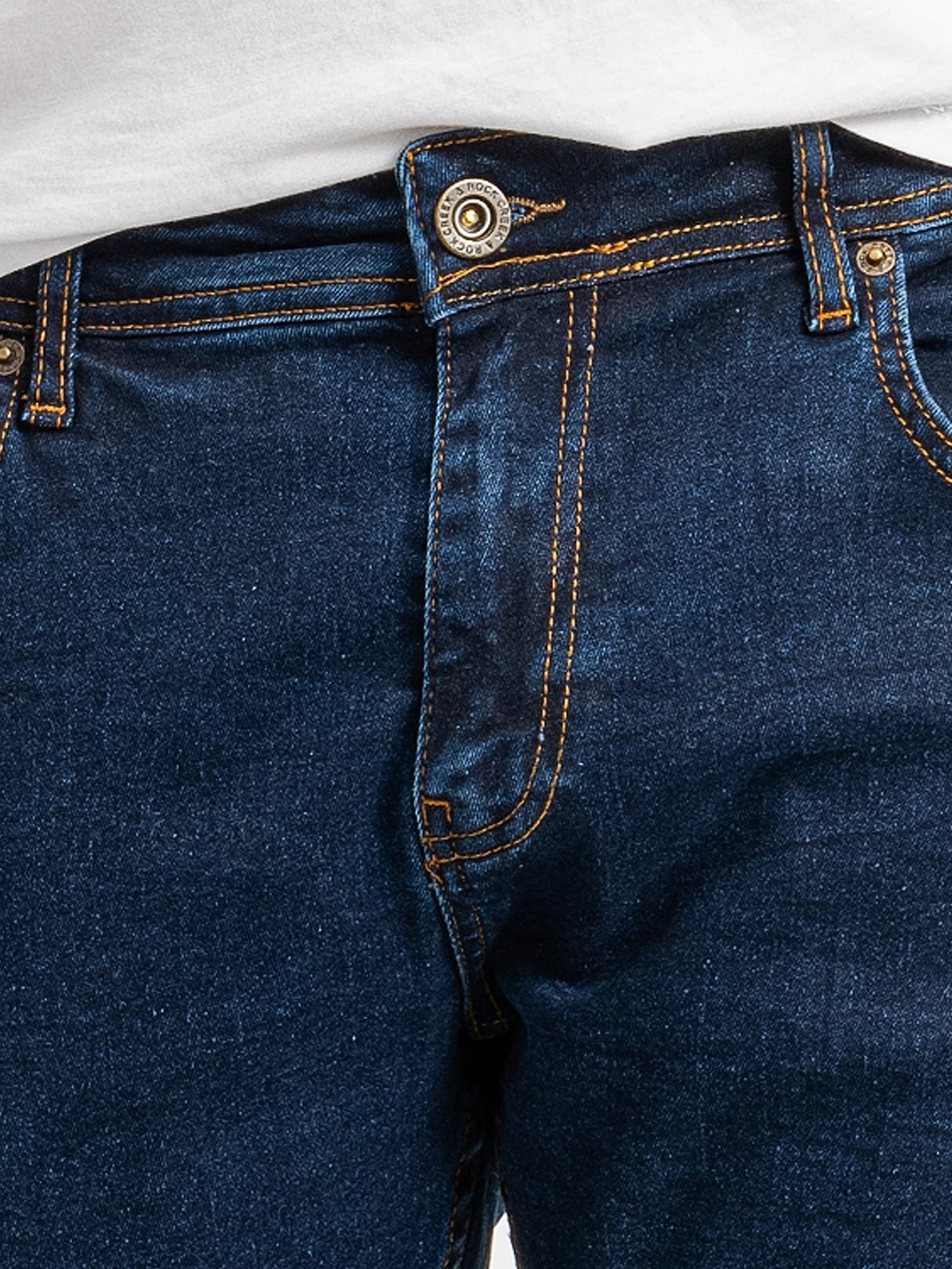 Rock Creek Herren Jeans Regular Fit Blau RC-2414 - Image 6