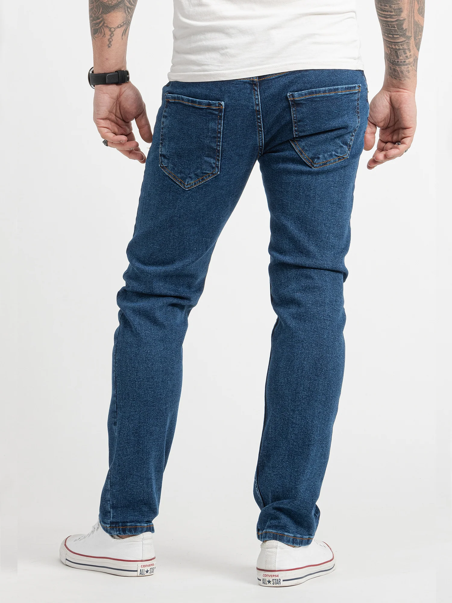 Rock Creek Herren Jeans Regular Fit Blau RC-2418 - Image 3
