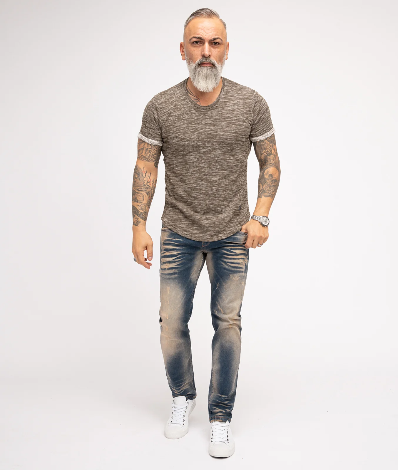 Rock Creek Herren Jeans Regular Fit Blau RC-3102 - Image 4