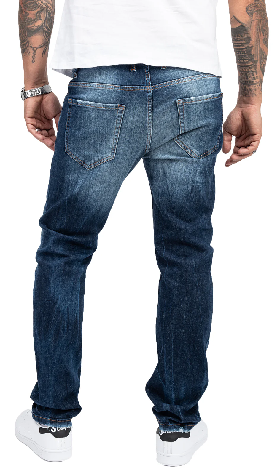 Rock Creek Herren Jeans Regular Fit Blau RC-3104 - Image 3