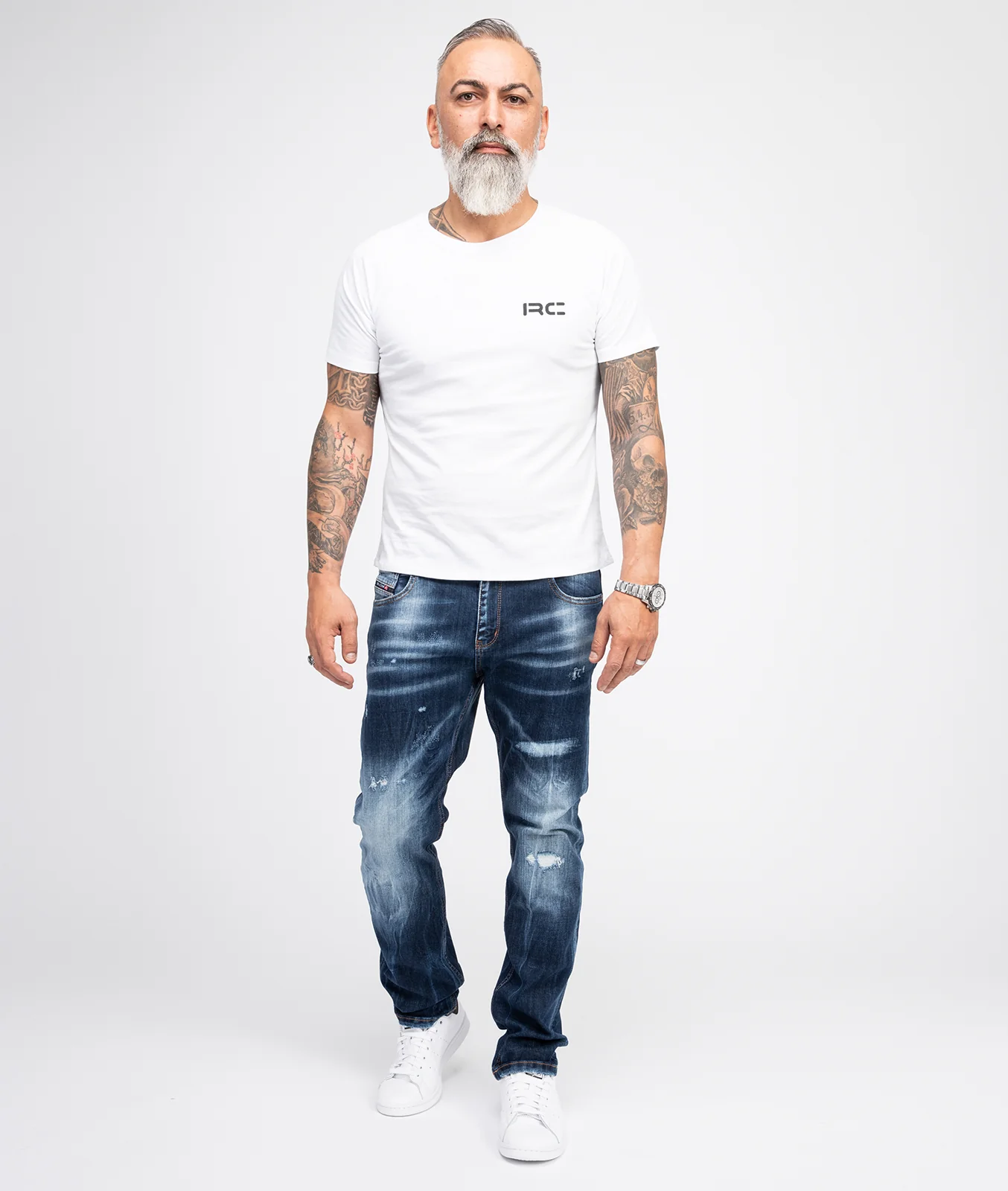 Rock Creek Herren Jeans Regular Fit Blau RC-3104 - Image 4