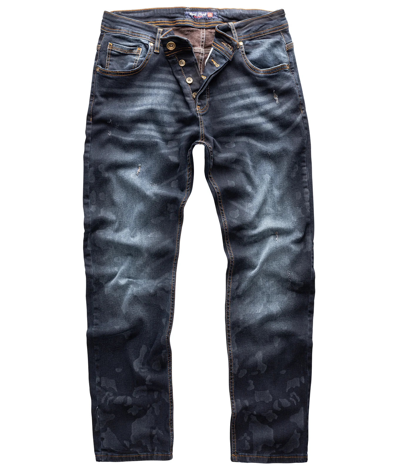 Rock Creek Herren Jeans Regular Fit Dunkelblau RC-2269 - Image 5