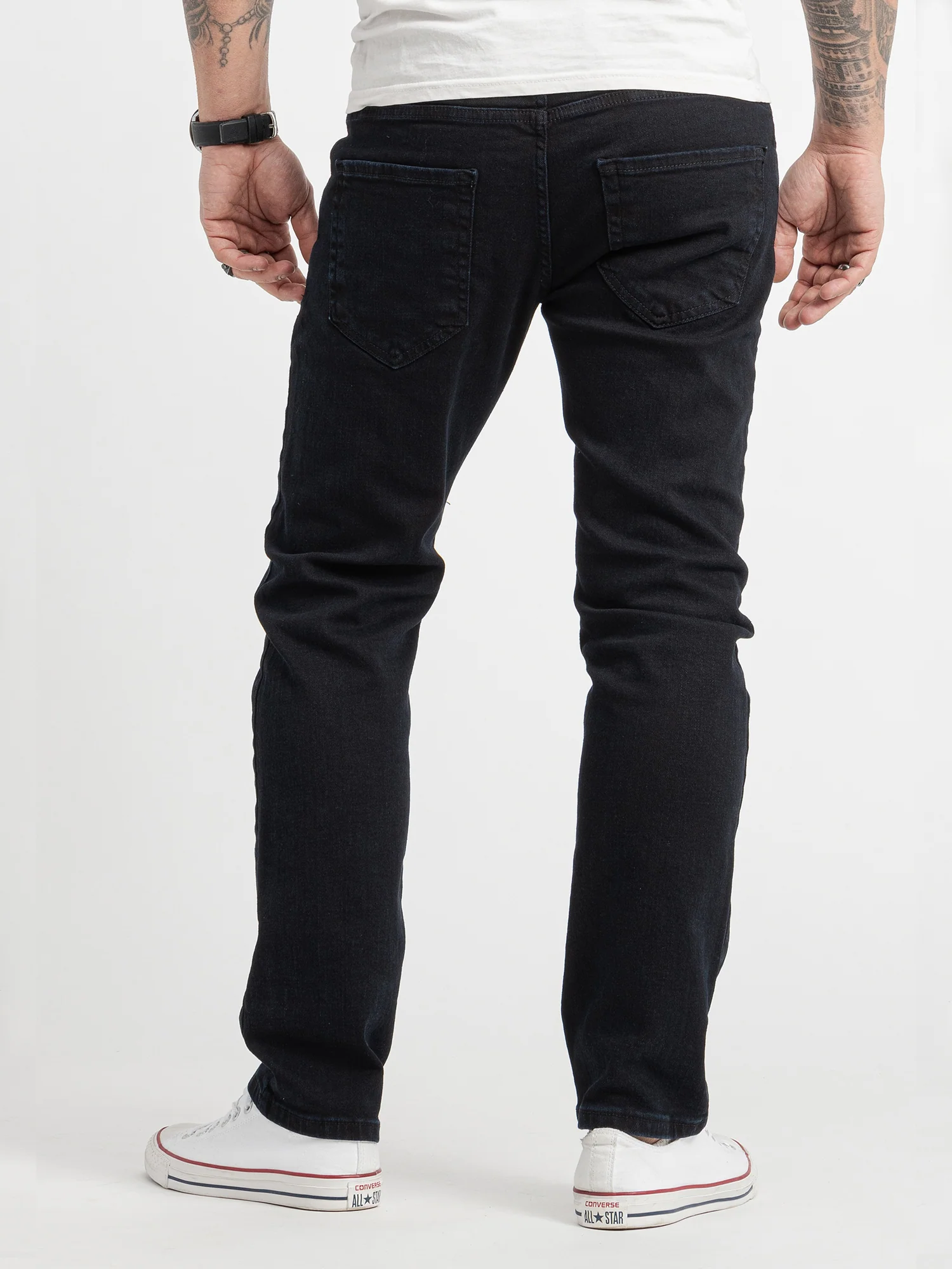 Rock Creek Herren Jeans Regular Fit Dunkelblau RC-2417 - Image 3