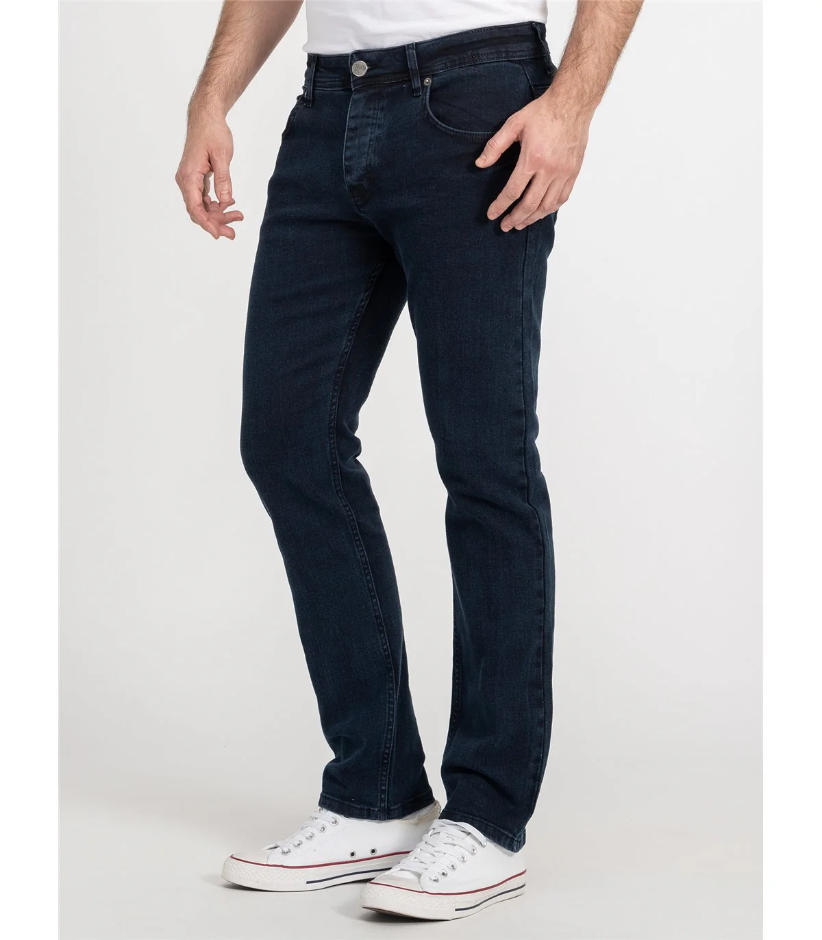 Rock Creek Herren Jeans Regular Fit Dunkelblau RC-2438 - Image 2