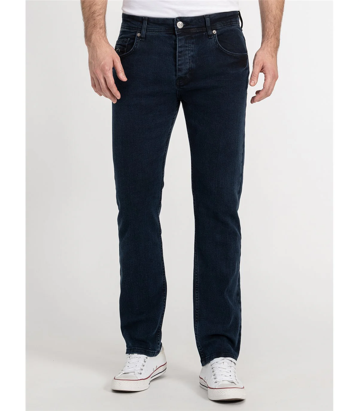 Rock Creek Herren Jeans Regular Fit Dunkelblau RC-2438 - Image 7