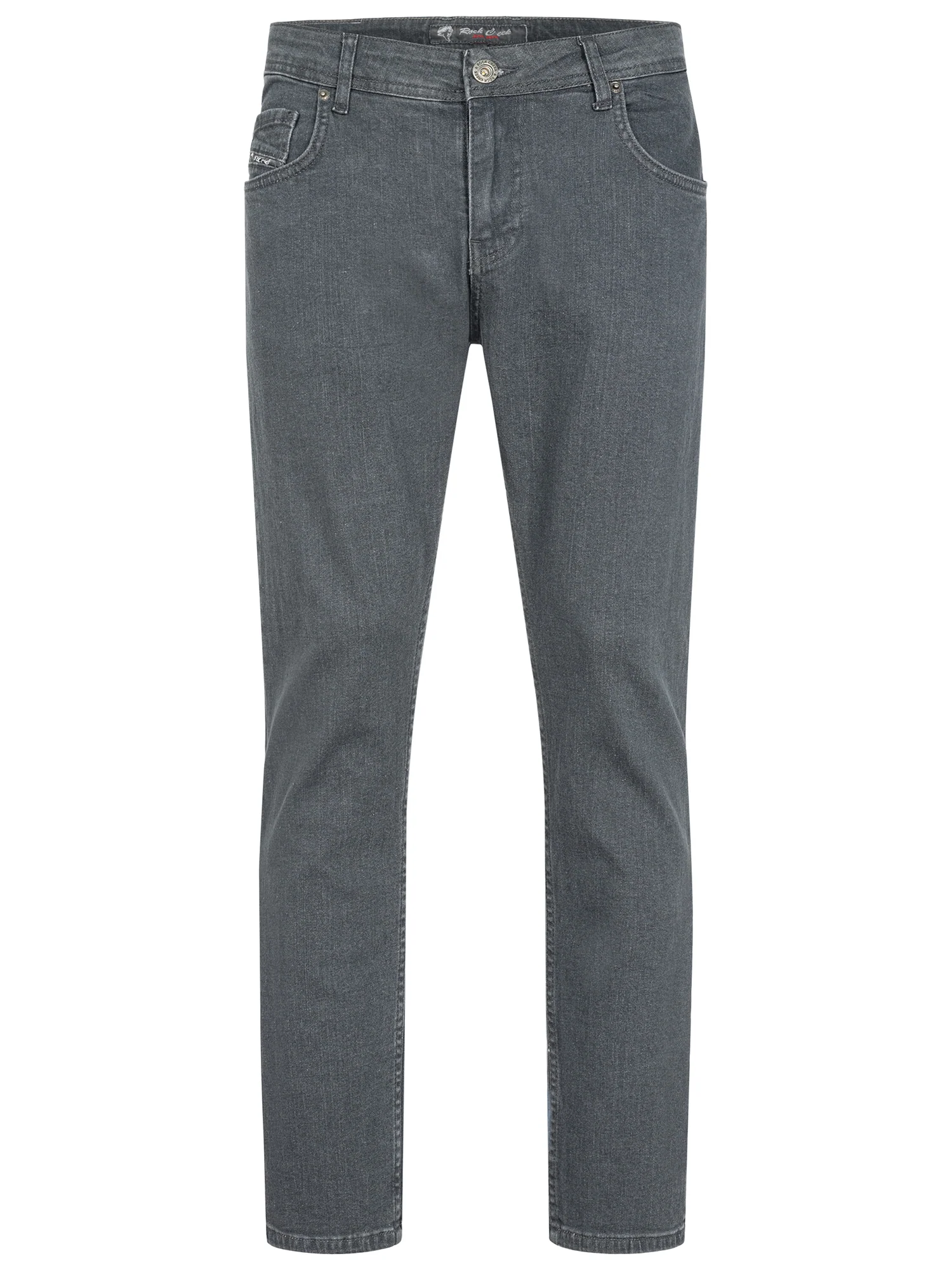 Rock Creek Herren Jeans Regular Fit Dunkelgrau RC-2416 - Image 7