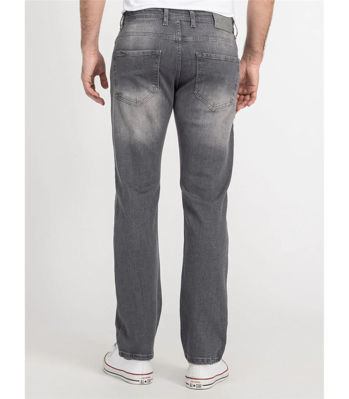 Rock Creek Herren Jeans Regular Fit Dunkelgrau RC-2439 - Image 3