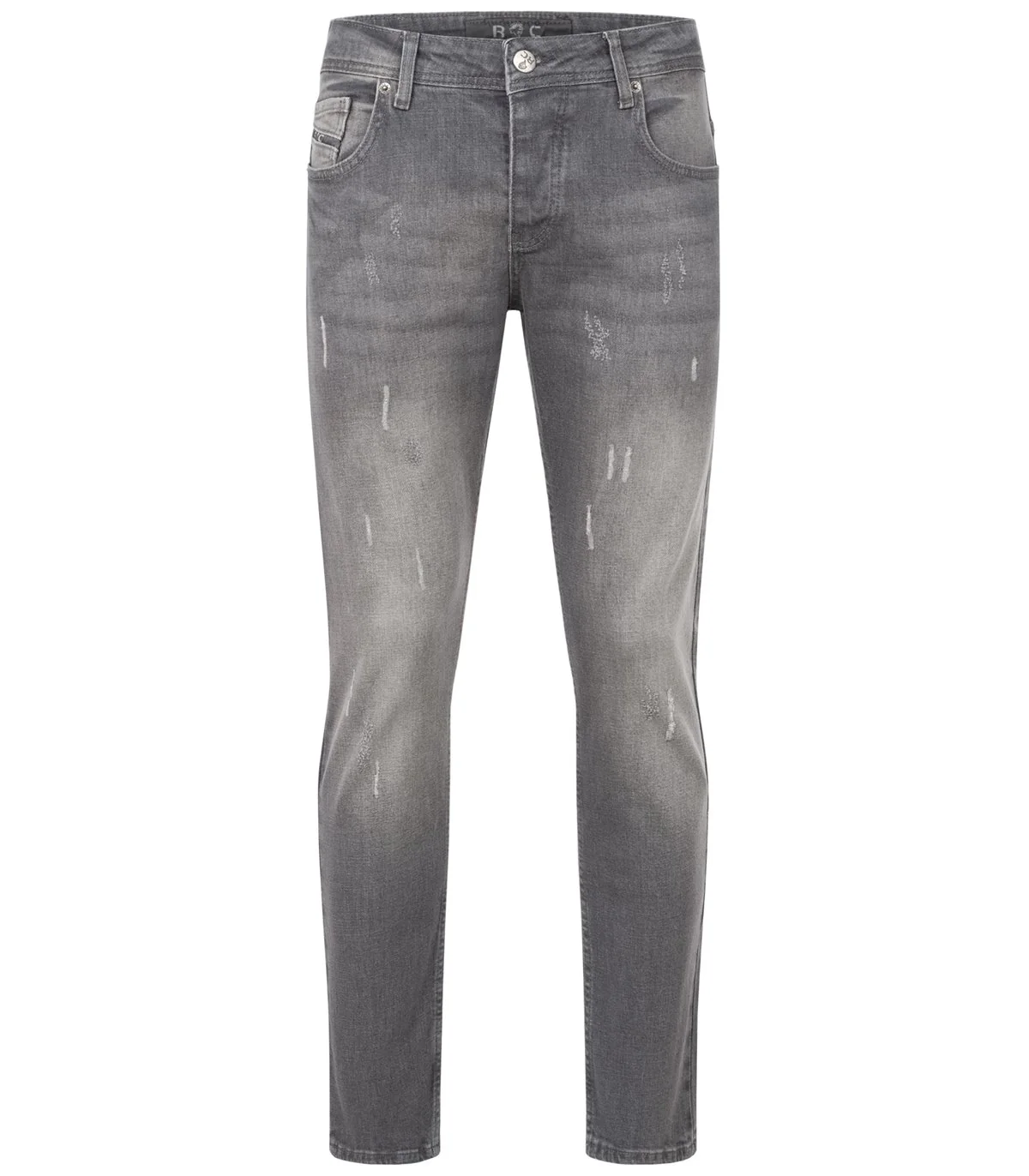 Rock Creek Herren Jeans Regular Fit Dunkelgrau RC-2439 - Image 5