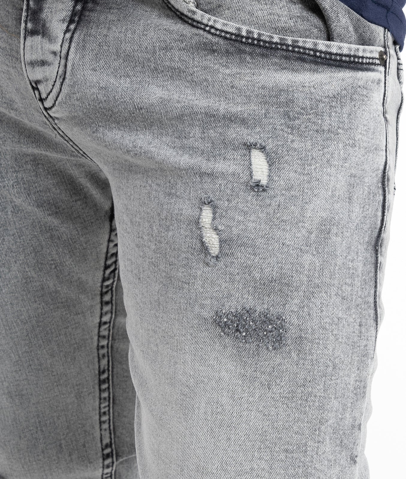 Rock Creek Herren Jeans Regular Fit Grau RC-2360 - Image 5