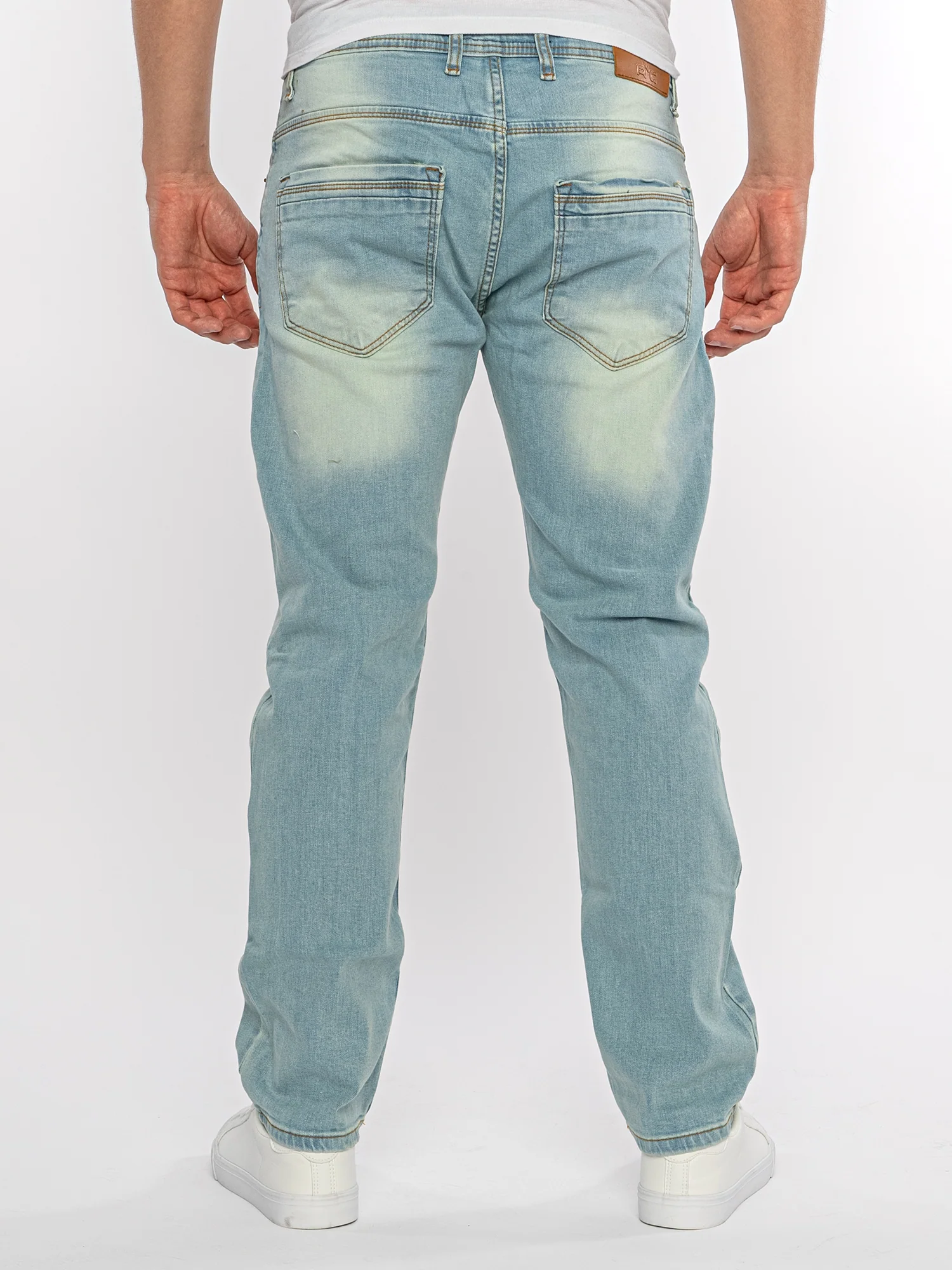 Rock Creek Herren Jeans Regular Fit Hellblau RC-2437 - Image 3