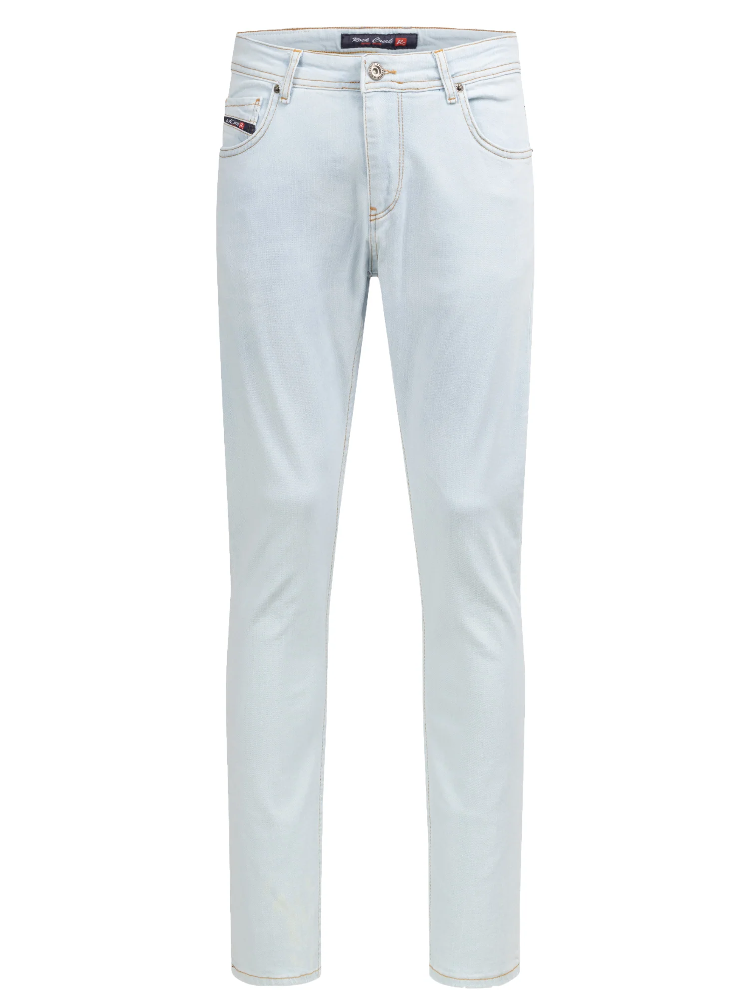 Rock Creek Herren Jeans Regular Fit Hellblau RC-3106 - Image 7