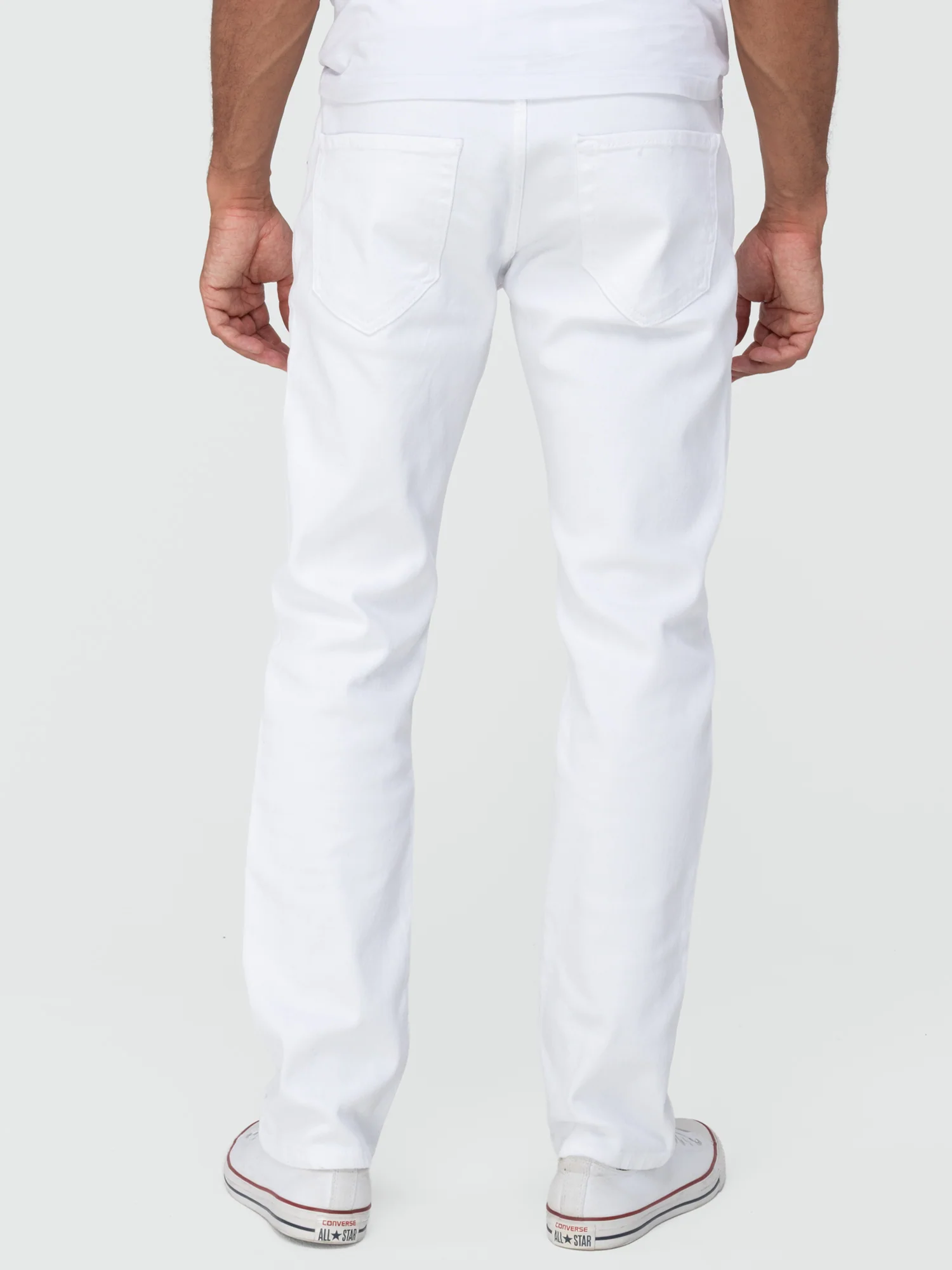 Rock Creek Herren Jeans Regular Fit Weiß RC-2442 - Image 3