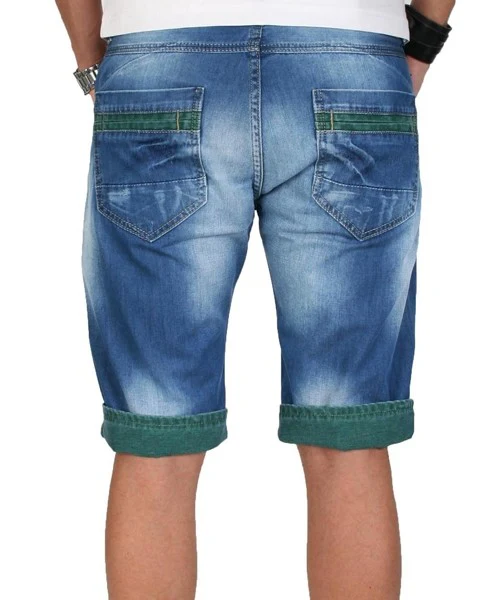 Rock Creek Herren Jeans Shorts Blau RC-2054 - Image 10