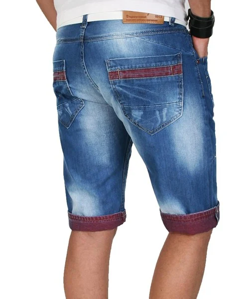 Rock Creek Herren Jeans Shorts Blau RC-2054 - Image 19