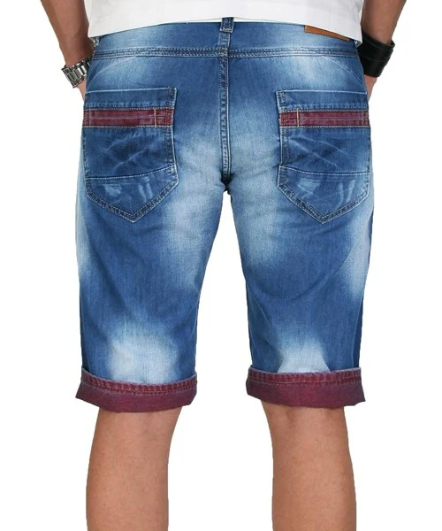 Rock Creek Herren Jeans Shorts Blau RC-2054 - Image 20