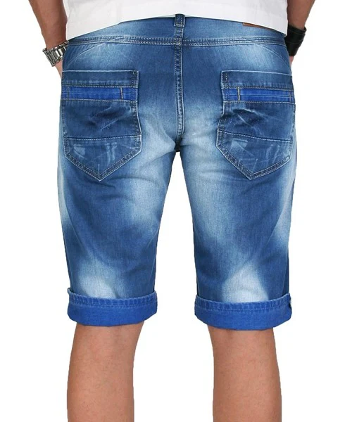 Rock Creek Herren Jeans Shorts Blau RC-2054 - Image 5