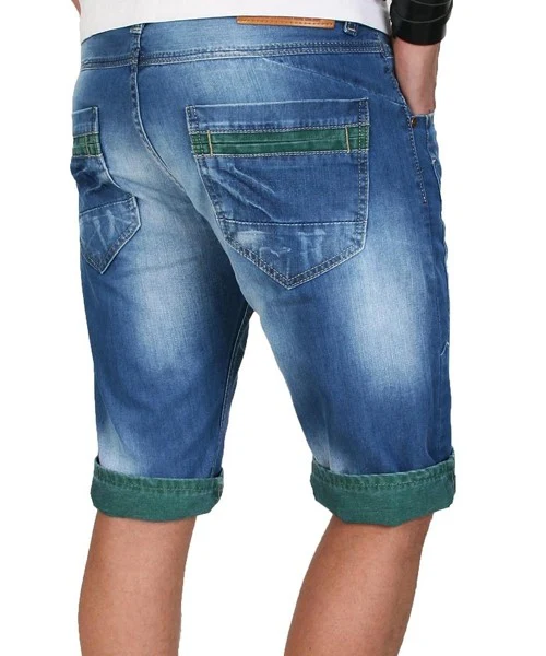 Rock Creek Herren Jeans Shorts Blau RC-2054 - Image 9
