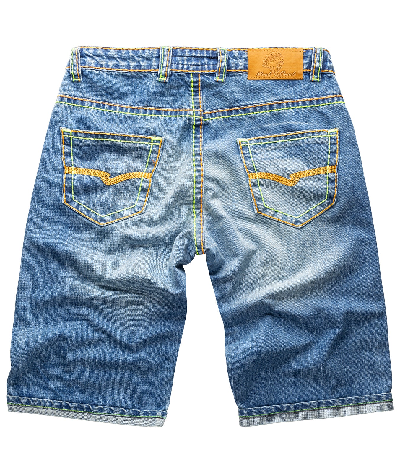 Rock Creek Herren Jeans Shorts Blau RC-2078 - Image 2