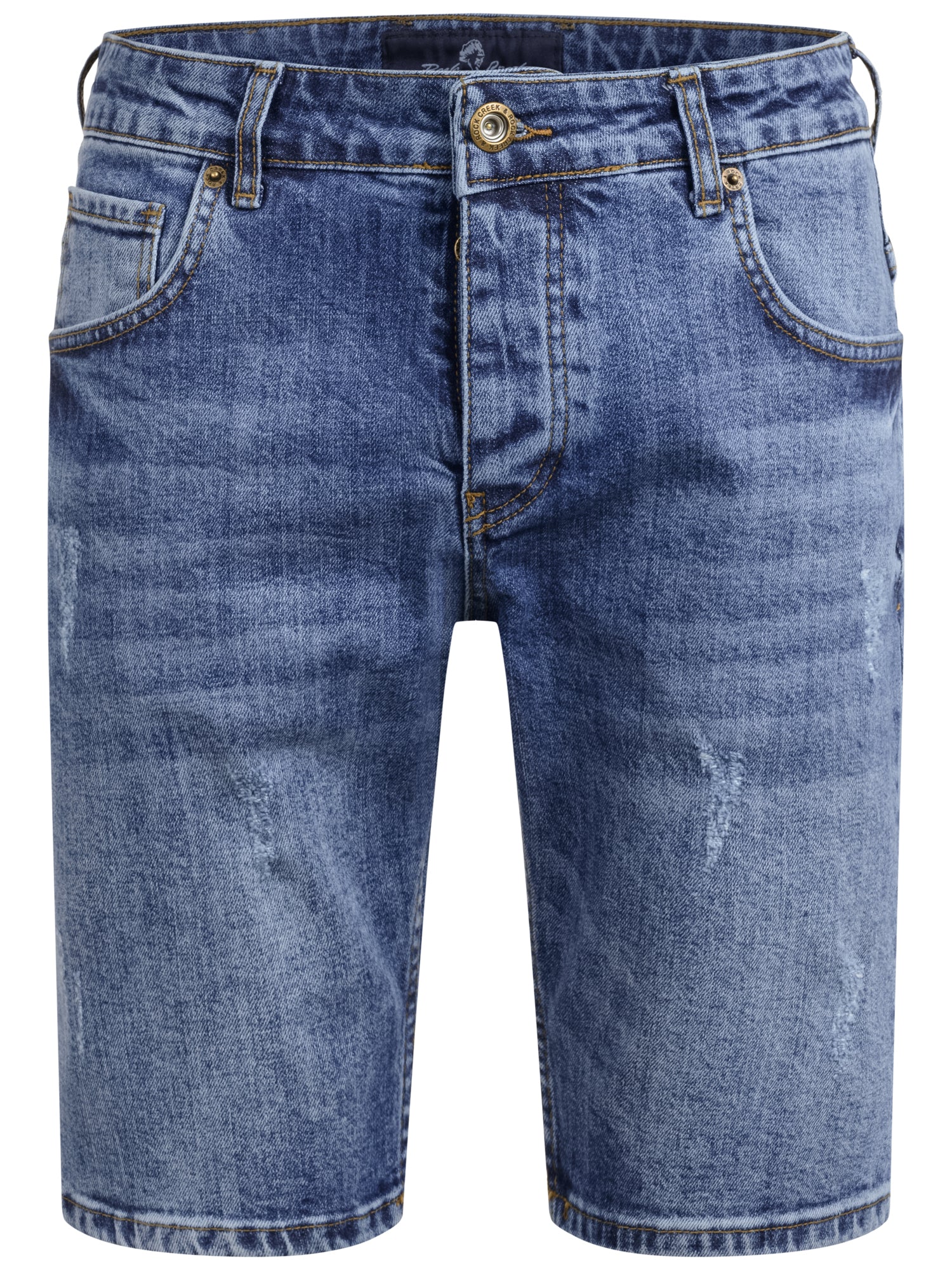 Rock Creek Herren Jeans Shorts Blau RC-2449 - Image 6