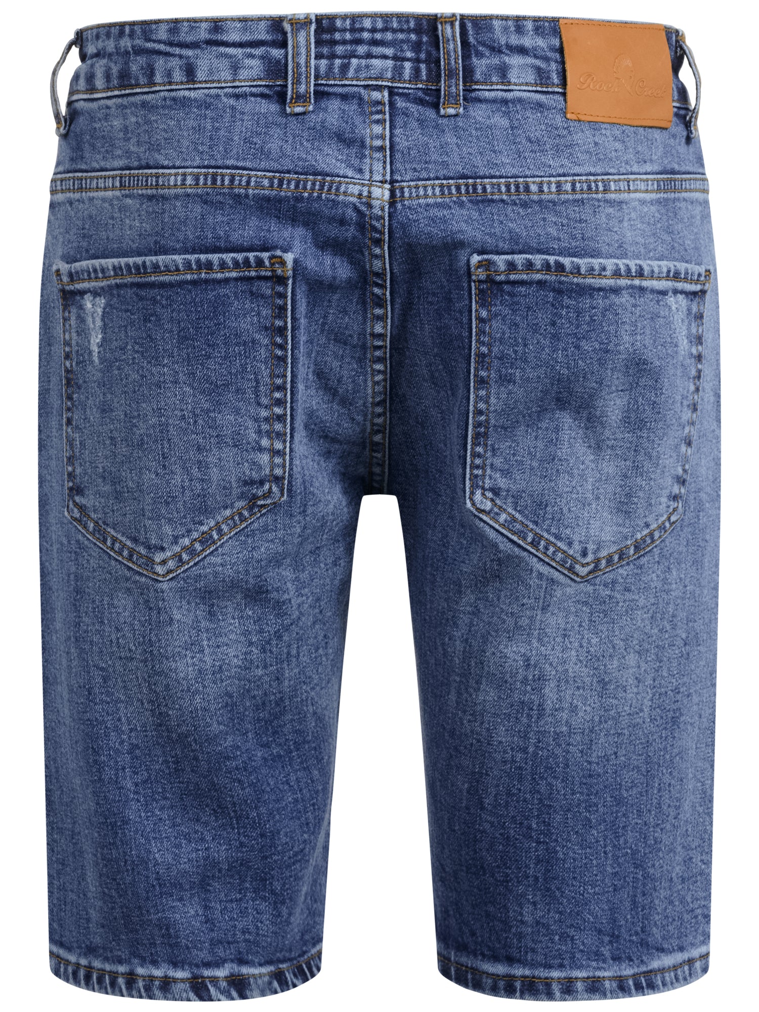 Rock Creek Herren Jeans Shorts Blau RC-2449 - Image 7