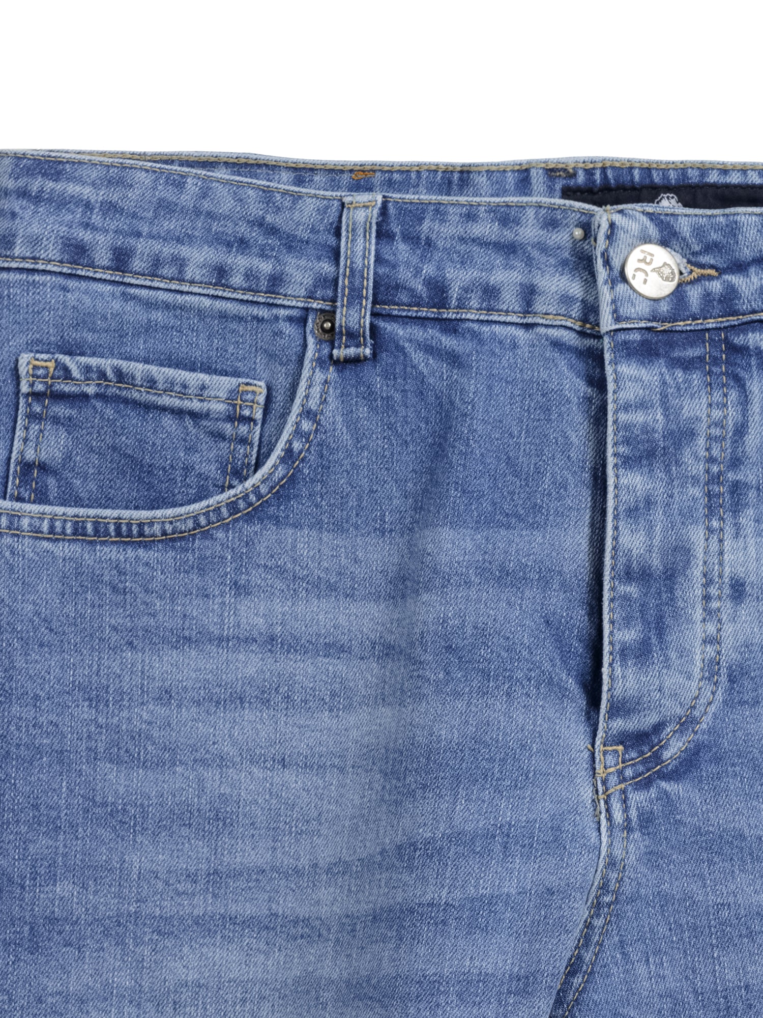 Rock Creek Herren Jeans Shorts Blau RC-2450 - Image 9