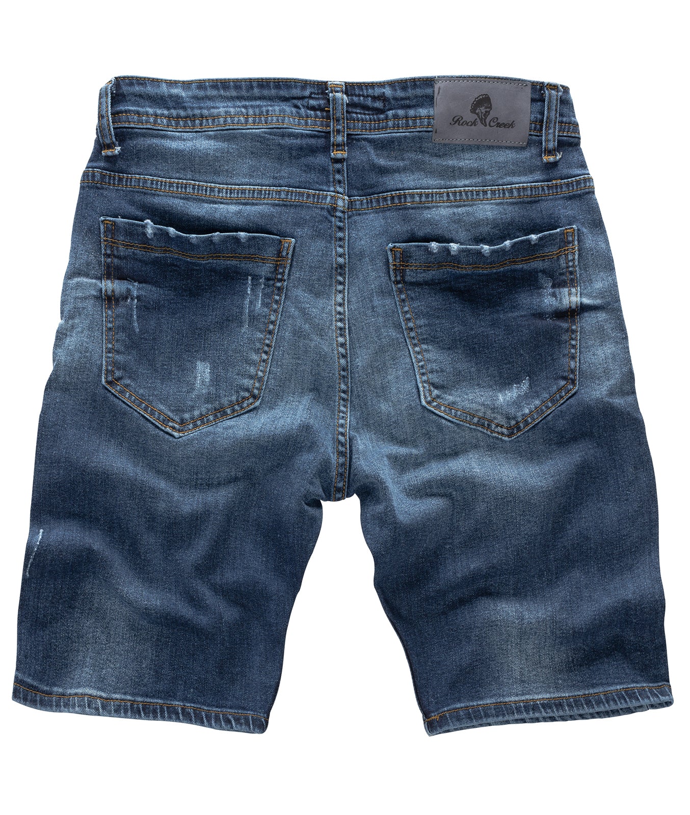 Rock Creek Herren Jeans Shorts Dunkelblau RC-2125 - Image 2