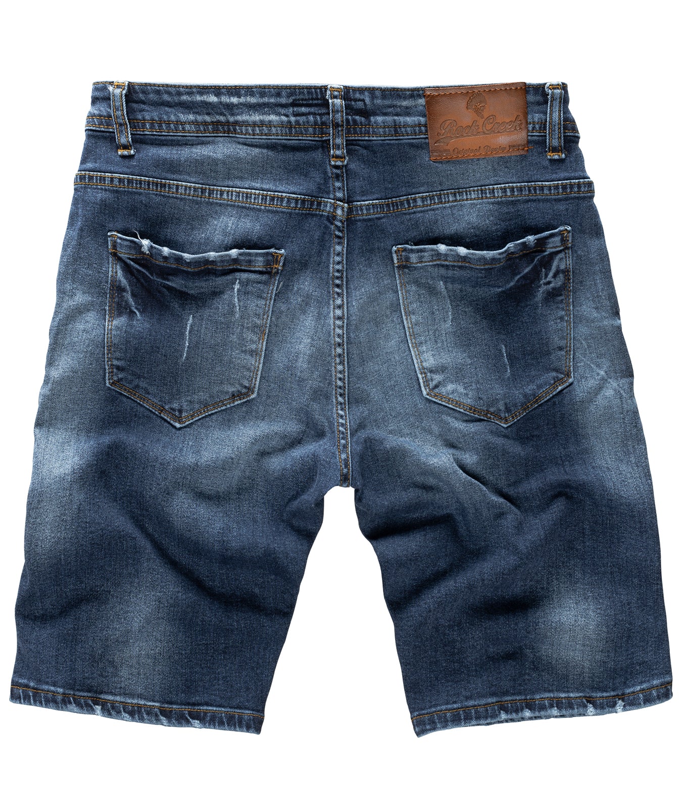 Rock Creek Herren Jeans Shorts Dunkelblau RC-2130 - Image 2